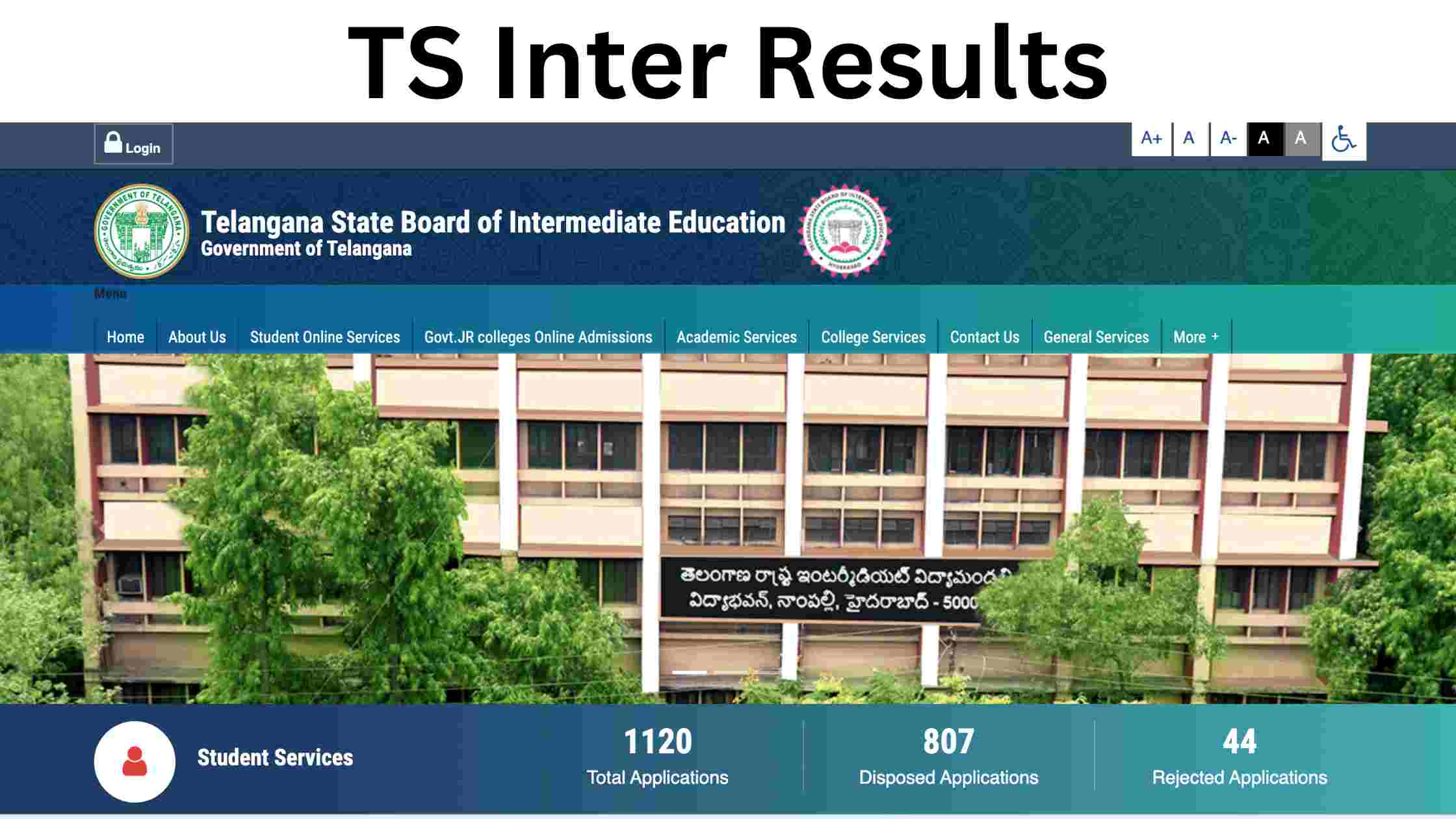 TS Inter Results