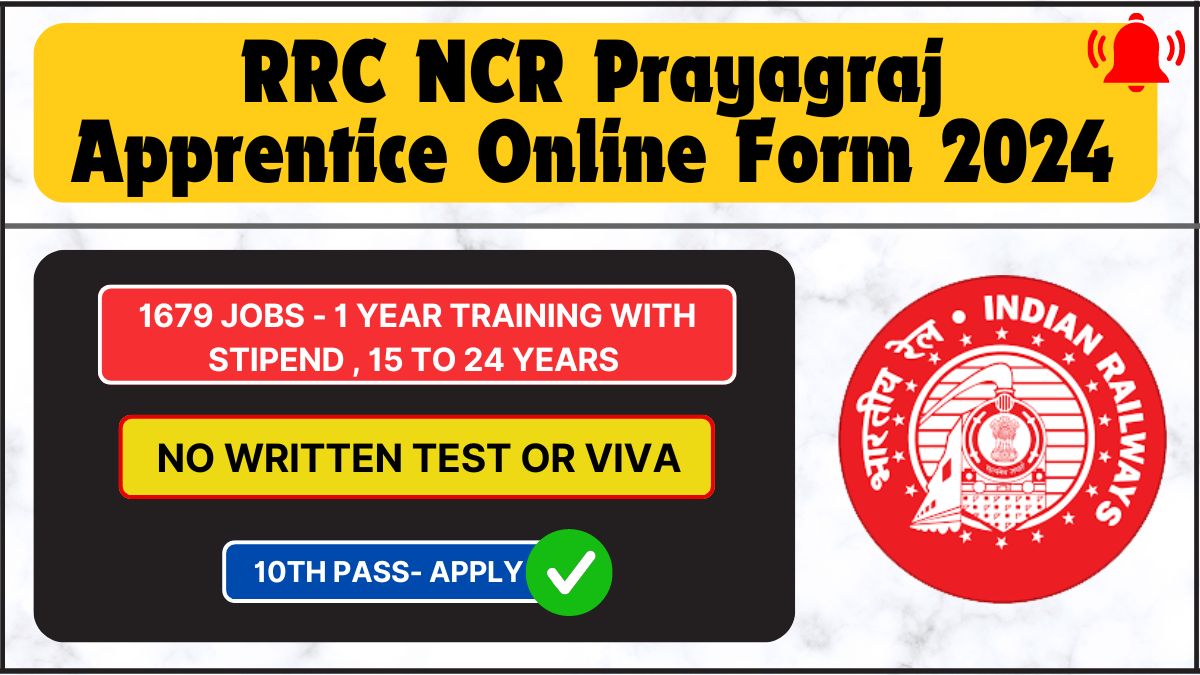 RRC Prayagraj Apprentice Online Form 2024